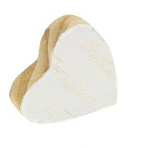Produkt Drewniane serce w woreczku 2cm - 4cm 24 szt