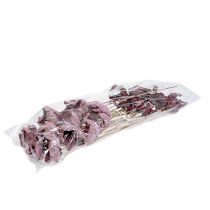 Produkt Drewniany kwiatek, kubek palmowy mix pink-erika 25 szt.