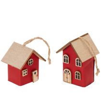 Produkt Zestaw wiszących dekoracji do domu, styl skandynawski, 7 cm, 6 elementów