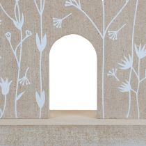 Produkt Drewniany domek dekoracyjny stojak na stół drewniany 28,5cm