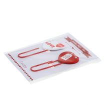 Produkt Zszywki drewniane Serce "Miłość" Dekoracyjne Serce Walentynkowy Prezent 2szt.