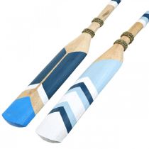 Produkt Drewniana wiosło Dekoracja ścienna Drewniane wiosło Morskie drewniane wiosło dekoracyjne malowane 78cm