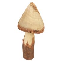 Produkt Drewniana dekoracja z grzybów grzyby dekoracja z drewna naturalna dekoracja stołu jesień Ø14cm W36cm