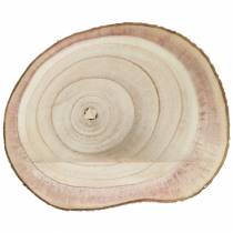 Produkt Plaster drzewa Paulownia Ø20-25cm naturalny dekoracyjny plaster drewniany