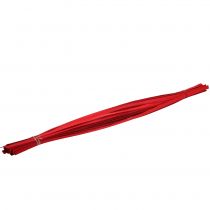 Pasek drewniany warkocz czerwony 95cm - 100cm 50szt.