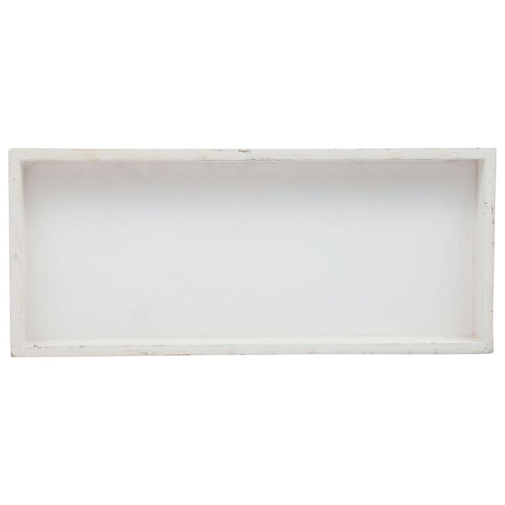 Produkt Taca drewniana biała taca dekoracyjna shabby chic z drewna 35×15×3cm