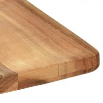 Produkt Drewniana taca do serwowania drewna mango naturalnego 24,5cm