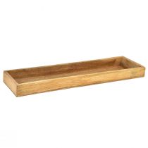 Produkt Taca drewniana Taca dekoracyjna z drewna naturalnego drewna mango 50x14x4cm