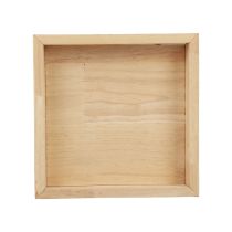 Produkt Taca drewniana ozdobna taca drewniana kwadratowa naturalna 20×20×3,5cm
