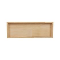 Produkt Taca drewniana Taca dekoracyjna drewniana prostokątna naturalna 40×14×2,5cm