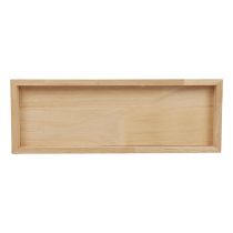 Taca drewniana Taca dekoracyjna drewniana prostokątna naturalna 50×17×2,5cm