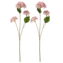 Produkt Elegancki sztuczny kwiat hortensji, który przyciąga wzrok na długi czas, 80 cm, 2 sztuki