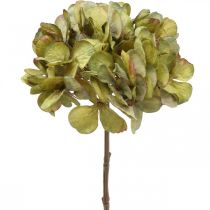 Hortensja sztuczny zielony sztuczny kwiat 64cm
