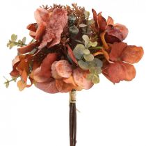 Bukiet hortensji sztuczne kwiaty dekoracja stołu 23cm