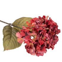 Produkt Sztuczna gałązka kwitnąca hortensji, duży kwiat, 74 cm