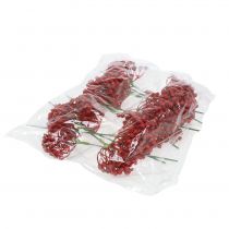 Produkt Pąki hortensji 22cm czerwone 12szt