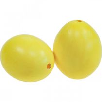 Produkt Pisanki żółte Jajka dmuchane Jajko kurze 5,5cm 10 szt