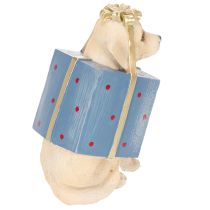 Produkt Dekoracyjna figurka siedzącego szczeniaka w pudełku prezentowym, 20cm