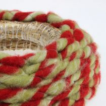 Produkt Knot wełniany 10m ciemnoczerwony