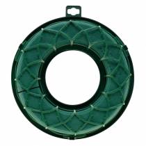 OASIS® IDEAL uniwersalny pierścień wtykany wieniec piankowy zielony H4cm Ø18,5cm 5szt.