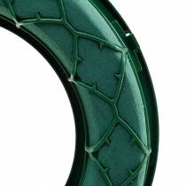 Produkt OASIS® IDEAL Uniwersalny pierścionek z pianki kwiatowej Zielony Ø27,5cm 3 szt
