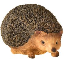 Produkt Jeż dekoracyjna figurka jesień malowana ręcznie na brązowo 14×9,5×9cm