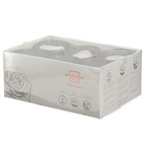 Produkt Róże Infinity Real Preserved Roses Białe Ø6cm 6 szt.