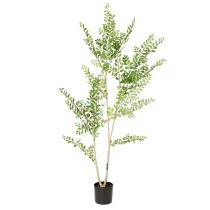 Produkt Sztuczna roślina w doniczce, wys. 130 cm, zielona, dekoracyjna