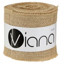 Produkt Wstążka jutowa naturalny bieżnik rustykalna wstążka do doniczki z juty 10cm 9m