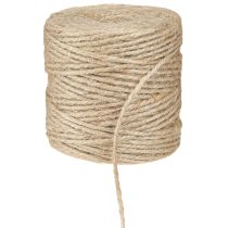 Produkt Przędza jutowa, sznurek jutowy, naturalna rolka 3 mm po 100 m × 2 sztuki
