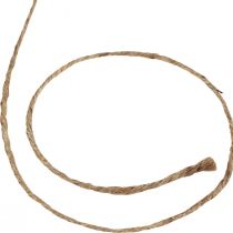 Produkt Wstążka jutowa ze sznurka jutowego na drewnianej szpulce dekoracja jutowa naturalna 130g