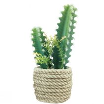 Produkt Kaktus w doniczce sztuczny kaktus mix 28cm 2szt
