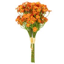 Produkt Sztuczny bukiet kwiatów z rumianku do nastrojowej, sezonowej dekoracji, 27 cm, 3 sztuki