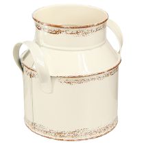 Produkt Dzbanek dekoracyjny metalowy „Oryginał 1982” Kremowo-rdzawy wys. 16 cm 2 szt.