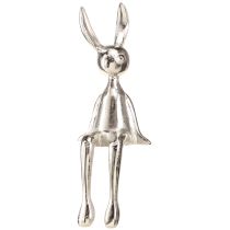 Produkt Stołek Edge Królik Wielkanocny Króliczek Metal Srebrny 12×11×34cm