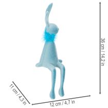 Produkt Dekoracyjna półka w kształcie króliczka wielkanocnego, na parapet, 36 cm, 2 szt.