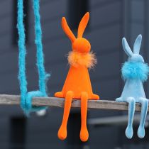 Produkt Półka w kształcie zajączka wielkanocnego, dekoracyjna do salonu, dekoracja wielkanocna, do siedzenia, 36 cm, 2 sztuki