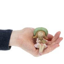Produkt Półka Uśmiechnięta dziewczynka z psem Ø4,5cm H9,5cm