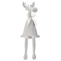 Produkt Figurka świąteczna renifer z długimi nogami, półka, 54 cm