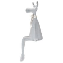 Produkt Dekoracyjna figurka łosia z kokardą, do postawienia na półce, 80 cm
