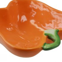 Produkt Miseczki ceramiczne dekoracja papryczka pomarańczowa 16x13x4,5cm 2szt
