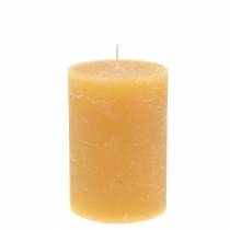 Produkt Świece kolorowe w kolorze miodowym 85×120mm 2 szt