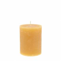 Produkt Świece kolorowe w kolorze miodowym 70×80mm 4szt
