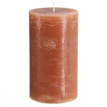 Produkt Świece barwione karmelowe świece pieńkowe 85×150mm 2 szt