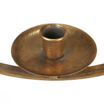 Produkt Świecznik do zawieszenia metalowej dekoracji złoty vintage Ø38/W48cm
