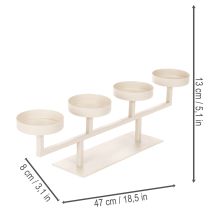Produkt Nowoczesny świecznik z czterema podstawkami na świece, 47cm