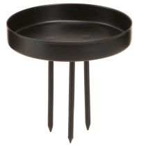 Produkt Świeczniki na wieniec adwentowy metal czarny mat Ø8cm 4 szt.
