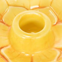 Produkt Ceramiczne świeczniki stożkowe, dekoracyjny kształt kwiatu do stylowej dekoracji stołu, 11 cm, 2 sztuki