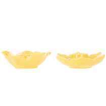 Produkt Ceramiczne świeczniki stożkowe, dekoracyjny kształt kwiatu do stylowej dekoracji stołu, 11 cm, 2 sztuki