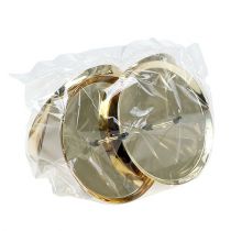 Produkt Świecznik złoty Ø10cm 4 szt.